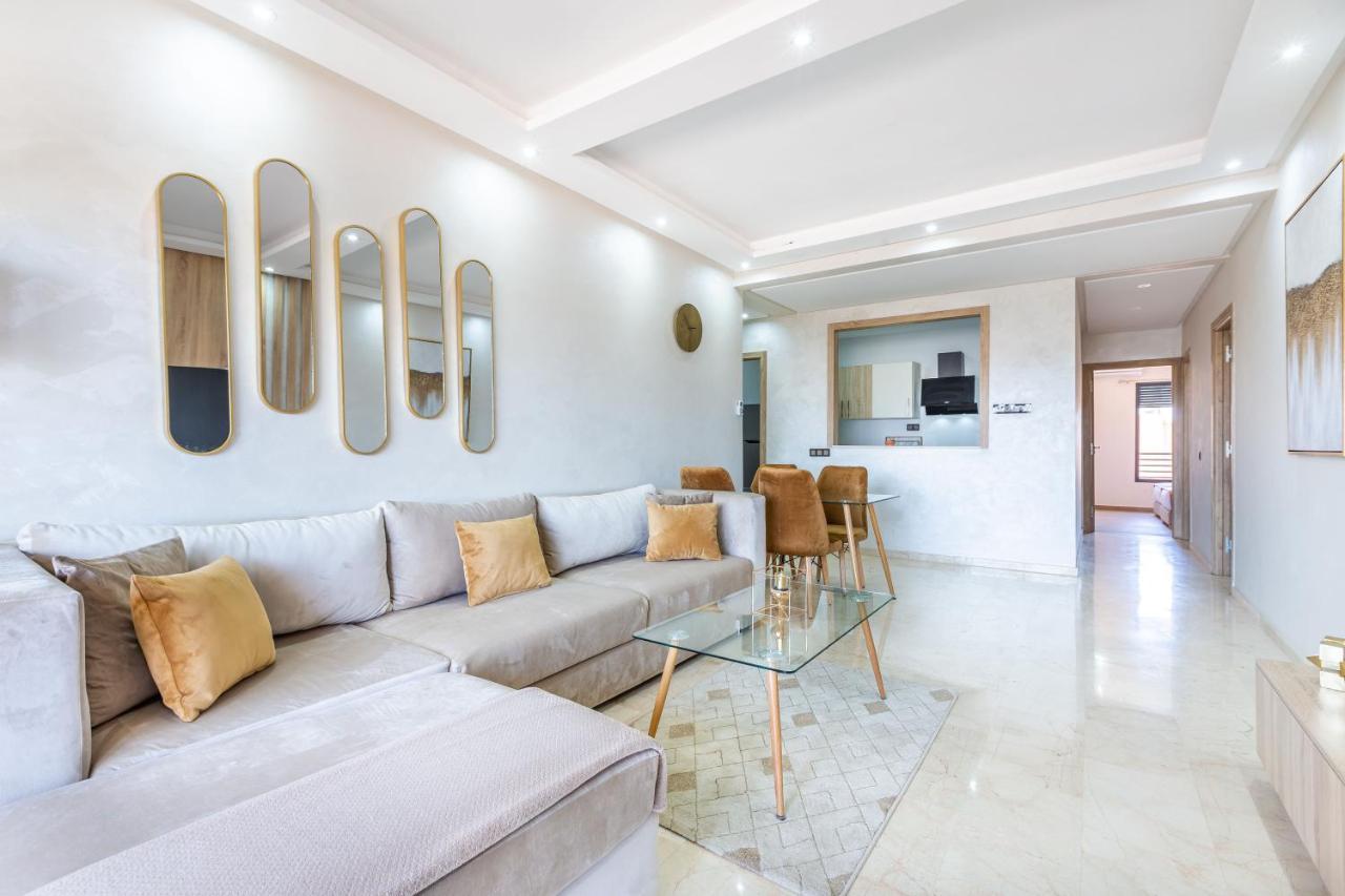 New! Superbe Appartement A Majorelle,Terrace,Iptv. Marrakesh Exteriör bild