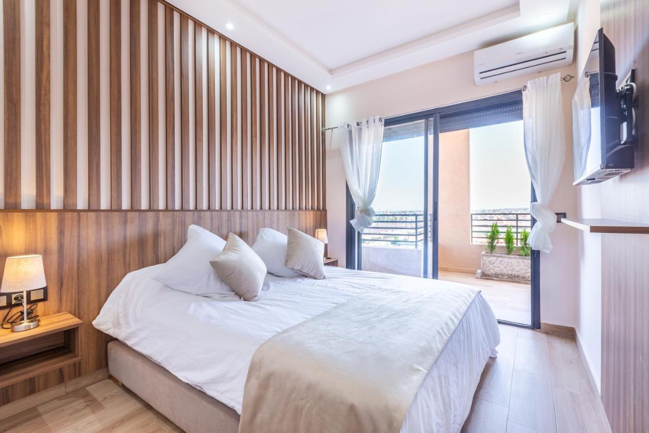New! Superbe Appartement A Majorelle,Terrace,Iptv. Marrakesh Exteriör bild
