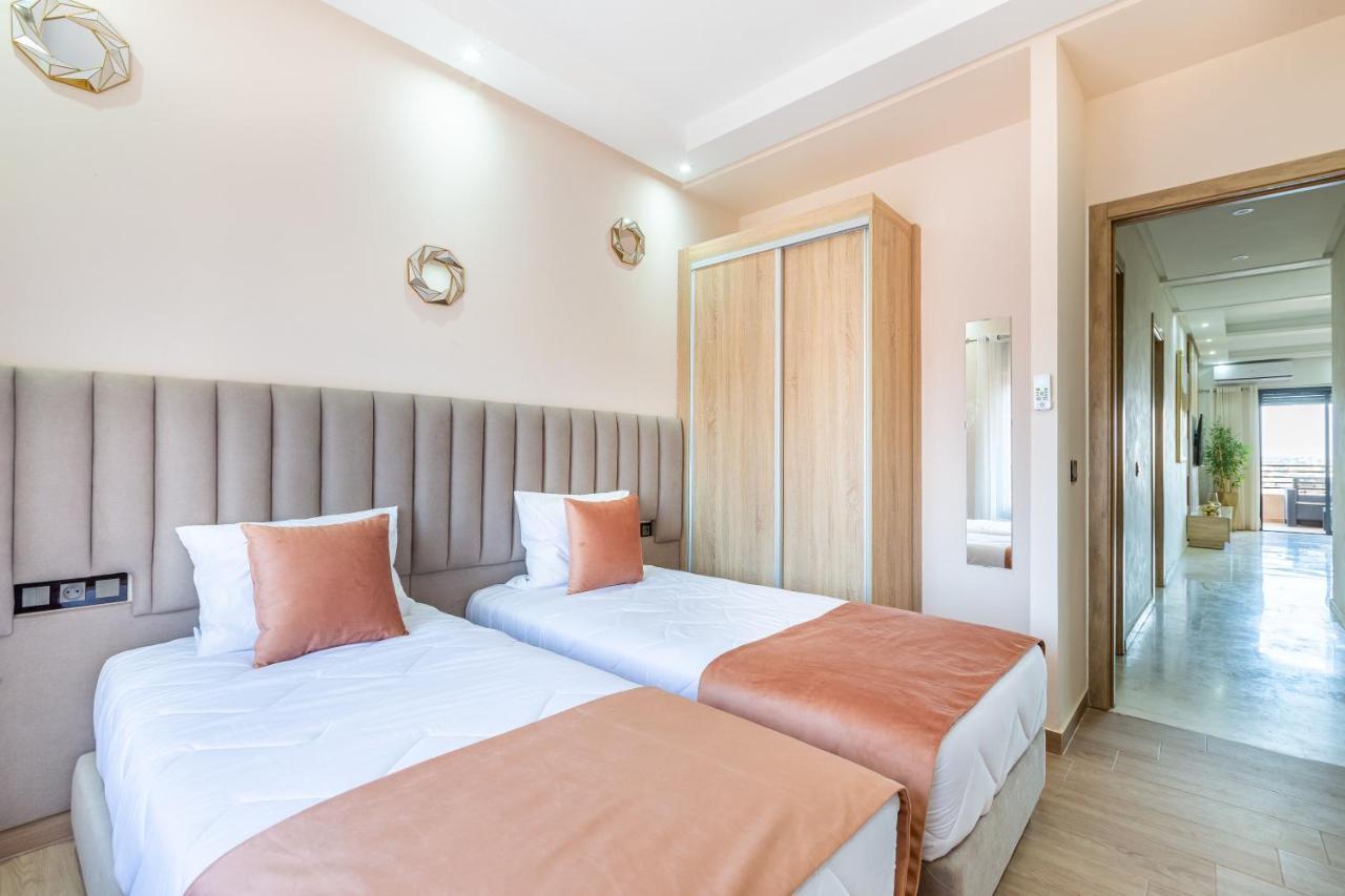 New! Superbe Appartement A Majorelle,Terrace,Iptv. Marrakesh Exteriör bild